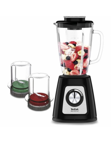 Tefal BL438831 BLD BLENDFORCE 2 GLASS BLK + grinder + chopper