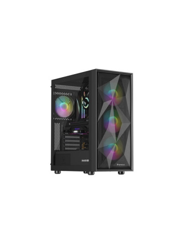 Genesis PC Case DIAXID 605 RGB Mini Tower Window, Black