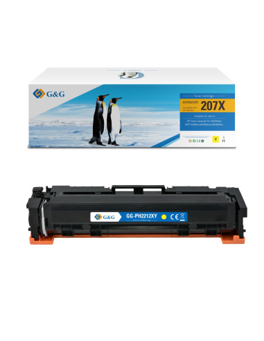 КАСЕТА ЗА HP COLOR LASERJET PRO M255dw/MFP M282nw/M283cdw/M283fdw - /207X/ - Yellow - W2212X - P№ NT-PH2212XY - G-G -  2450k