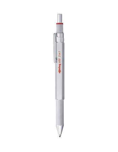 Пишещ продукт Rotring 600 Multipen 3в1, сребрист