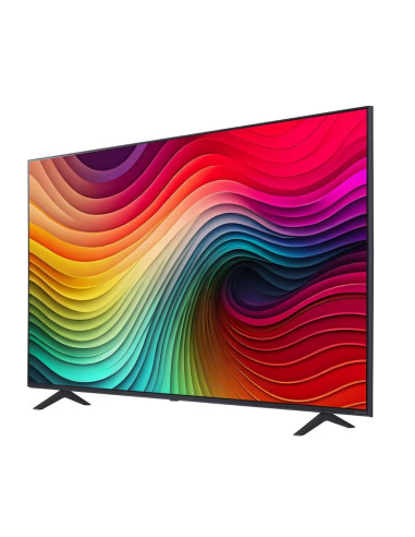 LG 65NANO81T3A, 65" 4K HDR Smart Nano Cell TV, 3840x2160, DVB-T2/C/S2, AI Alpha 5 Gen7, HDR 10 PRO, webOS 24, ThinQ AI, WiFi,