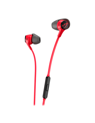 Геймърски слушалки тапи с микрофон HyperX Cloud Earbuds II Red