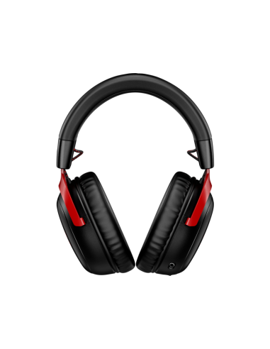 Геймърски слушалки HyperX, Cloud III, Безжични, Микрофон, Черно/Червено