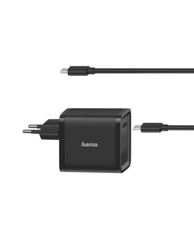 Зарядно HAMA Universal, 220V, 5-20V/45W, USB-C, Power Delivery