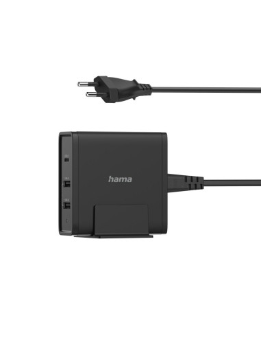 Универсална зарядна станция, 3 порта, USB-C / USB-A (PD), 5-20V/65W, 200017