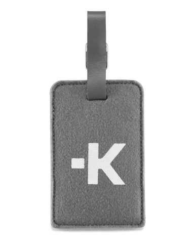 Етикетник за багаж Skross Luggage Tags, Карта за контакт, Сив