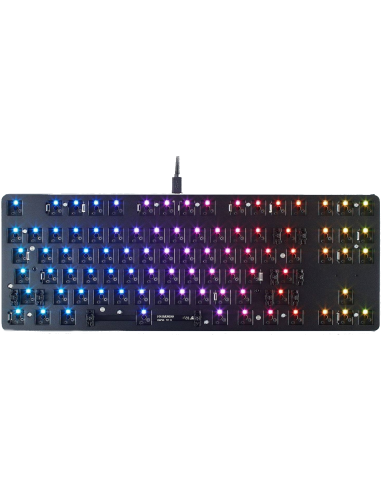 Геймърска механична клавиатура основа Glorious RGB GMMK TKL, ISO Layout