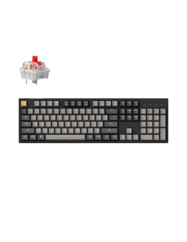 Геймърска Механична клавиатура Keychron C2 Pro QMK/VIA Full-Size Keychron K Pro Red Switch RGB Backlight