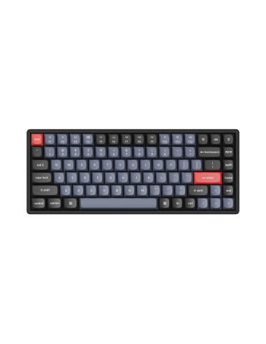 Геймърска механична клавиатура Keychron K2 Pro Hot-Swappable Keychron K Pro Mechanical Blue Switch, RGB Backlight Aluminium F