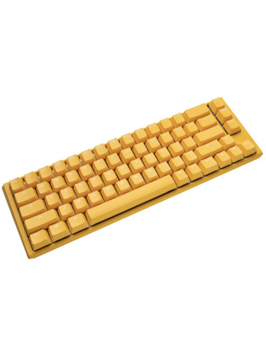 Геймърскa механична клавиатура Ducky One 3 Yellow SF 65, Cherry MX Black суичове