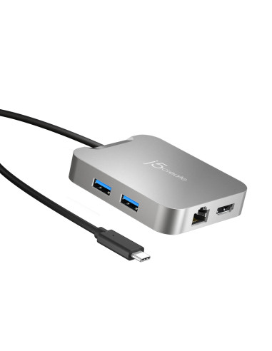 Докинг станция j5create JCD391 4K60 Elite USB-C PD, USB-A, HDMI, RJ-45