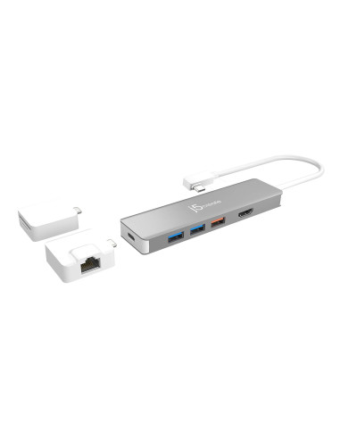 Модулна докинг станция j5create JCD375, 2 модула, USB-C