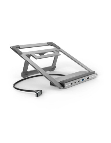 Докинг станция Hama "Connect2Office Stand" USB-C, Стойка за лаптоп, 12 порта