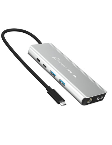 Докинг станция j5create JCD403, USB4, Multi-port хъб, Gigabit Ethernet