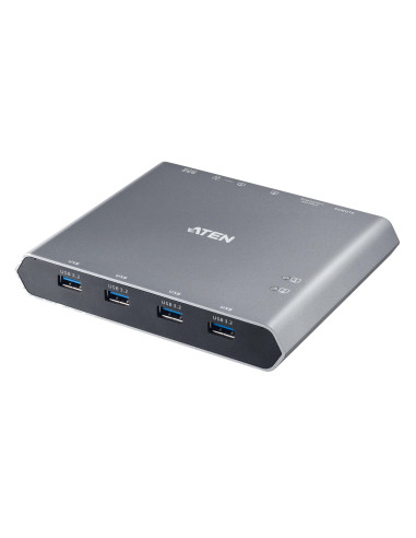 KVM превключвател, ATEN US3311, 2-портов, 4K, DisplayPort, USB-C, (поддържа до 8K)