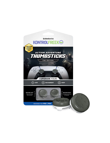 Аксесоар KontrolFreek Action Adventure Thumbsticks CQC Grey