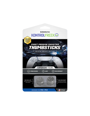 Аксесоар KontrolFreek FPS Thumbsticks Crystal Galaxy Edition за PS5 DualSense