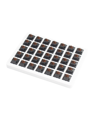 Суичове за механична клавиатура Keychron Cherry MX Brown Switch Set 35 броя