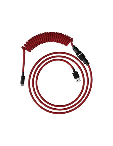 Кабел за клавиатура HyperX Coiled Cable USB-C Red-Black