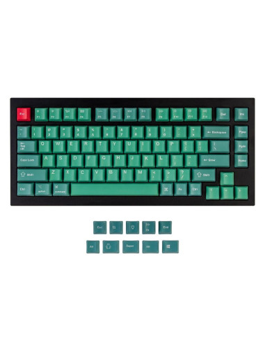 Капачки за механична клавиатура Keychron Forest 92-Keycap Set PBT Dye-Sub US Layout