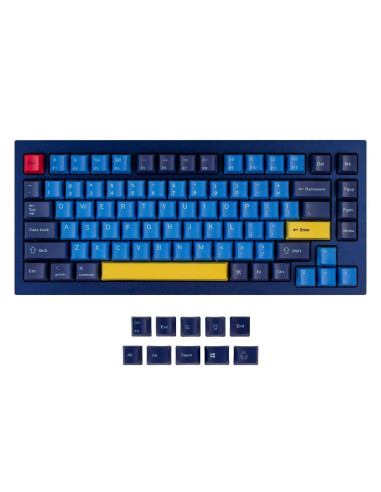 Капачки за механична клавиатура Keychron Beach 92-Keycap Set PBT Dye-Sub US Layout