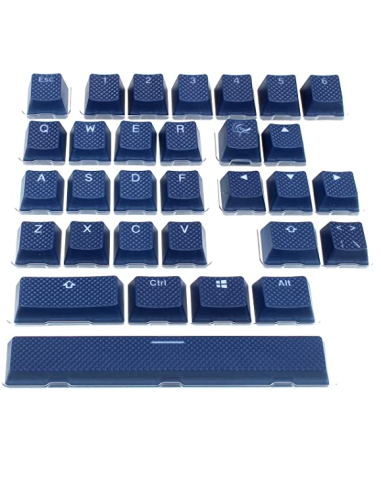 Капачки за механична клавиатура Ducky Navy 31-Keycap Set Rubber Backlit Double-Shot US Layout