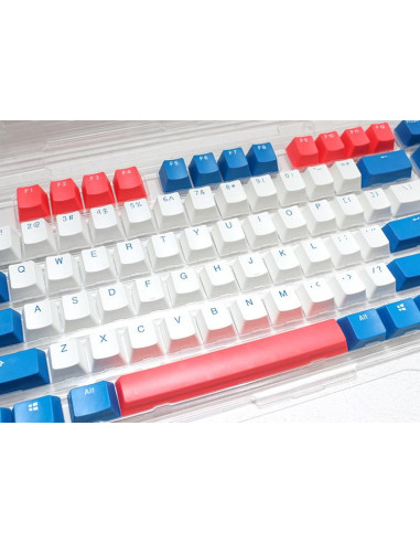 Капачки за механична клавиатура Ducky Bon Voyage 108-Keycap Set PBT Double-Shot US Layout