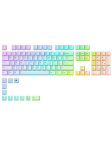 Капачки за механична клавиатура Glorious Polychroma RGB PBT 115-Keycaps, ANSI, US-Layout