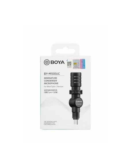 Микрофон BOYA BY-M100UC компактен
