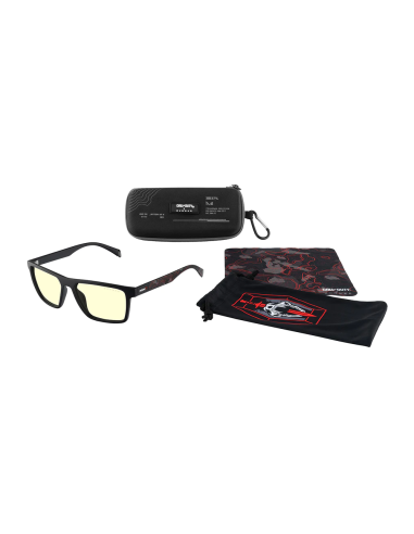 Комплект GUNNAR x Call of Duty Alpha Edition - Onyx/Infrared - Amber - Очила + калъф