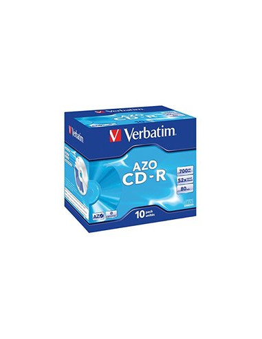 CD-R AZO CRYSTAL, 700MB, 10бр.