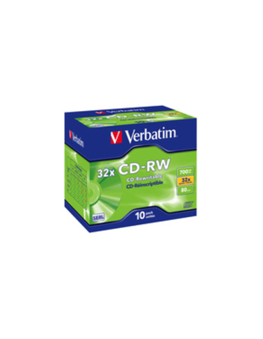 CD-RW 32x, 700MB, 10бр.