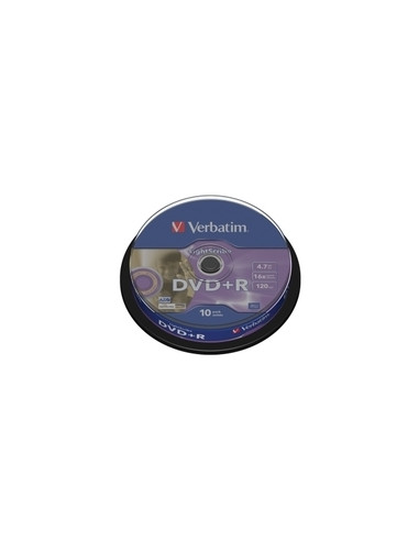 DVD+R 4.7GB, 16X, Light Scribe 10бр.