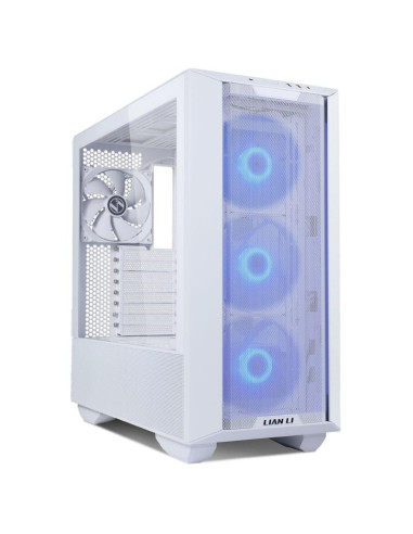 Кутия Lian-Li LANCOOL III RGB Mid-Tower, Tempered Glass, Бяла