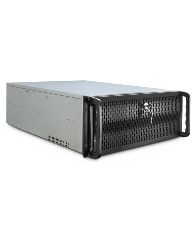 Кутия за сървър InterTech 4U-4129L - Mini ITX, mATX, μATX, ATX, SSI EEB, Чернa