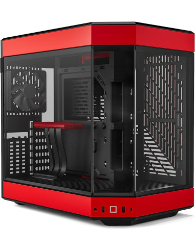 Кутия HYTE Y60 Tempered Glass, Mid-Tower, Бяло и Черно