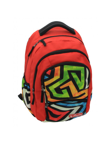 РАНИЦА Zipper Pro, 43 x 29 x 22 cm, мотив Graffiti - herlitz