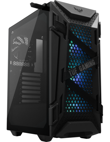 Кутия ASUS TUF Gaming GT301, Mid-Tower, Aura Sync ARGB, Черна