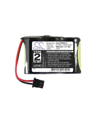 Батерия за телефон 3 1/2АА 3.6V NiMH 600mAh T279 KX-A36A Cameron Sino