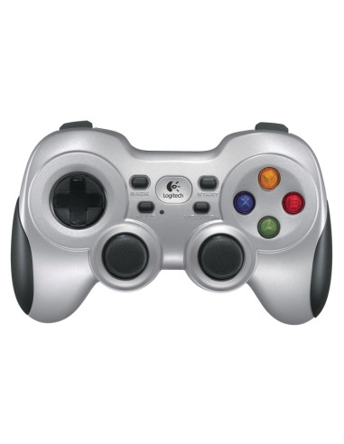 Logitech Gamepad F710, Dual Vibration Feedback, Steam Support, D-Pad, 2.4 GHz Wireless