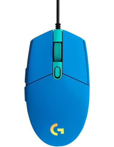 LOGITECH G102 LIGHTSYNC Corded Gaming Mouse - BLUE - USB - EER