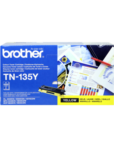 КАСЕТА ЗА BROTHER HL 4040CN/4050CDN/4070VDW/DCP 9040CN/9045CDN/MFC 9440CN/9840CDW - Yellow - P№ TN135Y