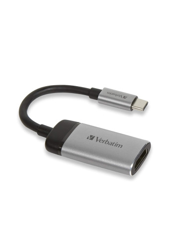 Verbatim USB-C to HDMI 4K Adapter - USB 3.1 Gen 1/HDMI 10cm Cable