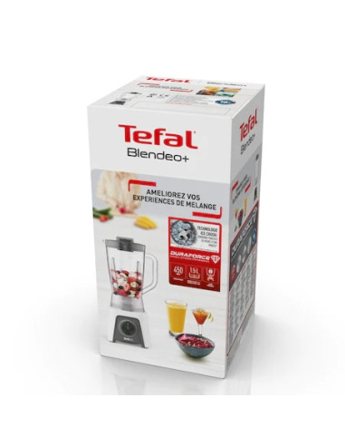 Tefal BL2C0130, Blendeo+, 450W, 2 speeds, 4 blades, 1.25 LU plastic jar, white