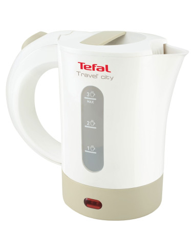 Tefal KO120130 TRAVEL CITY2 0.5L white - grey, 2 cups, travel bag, spoon