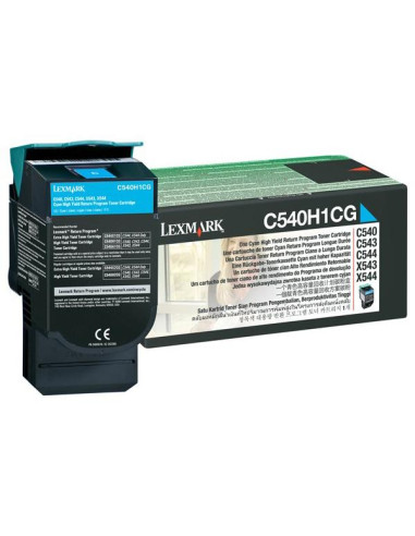 КАСЕТА ЗА LEXMARK OPTRA C 540 series/X 540 series - Cyan - Return program cartridge - HIGH CAPACITY - P№ C540H1CG