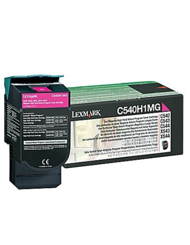 КАСЕТА ЗА LEXMARK OPTRA C 540 series/X 540 series - Magenta - Return program cartridge - HIGH CAPACITY - P№ C540H1MG