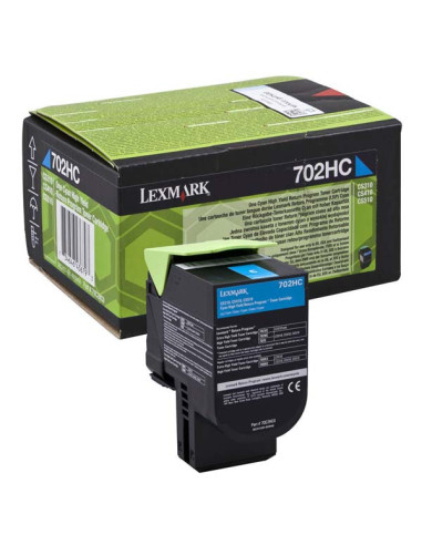 КАСЕТА ЗА LEXMARK CS 310/410/510 - Cyan - HIGH CAPACITY - Return program cartridge - P№ 70C2HC0 - /702HC/