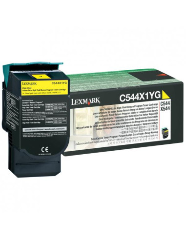 КАСЕТА ЗА LEXMARK C544dn/C544dtn/C544dw/C544n/C546dtn/X544dn/X544dtn/X544dw/X544n/X546dtn/X548de/X548de/X548dte - Yellow - EX