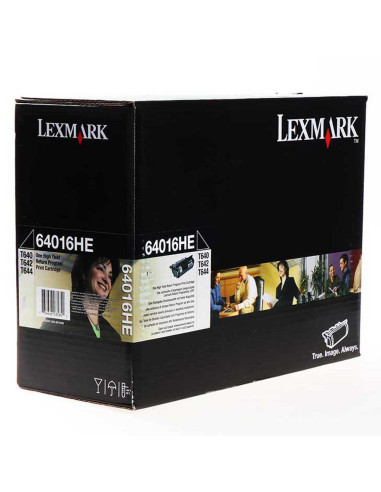 КАСЕТА ЗА LEXMARK OPTRA T640/T642/T644 - Black - Return program cartridge - P№ 64016HE